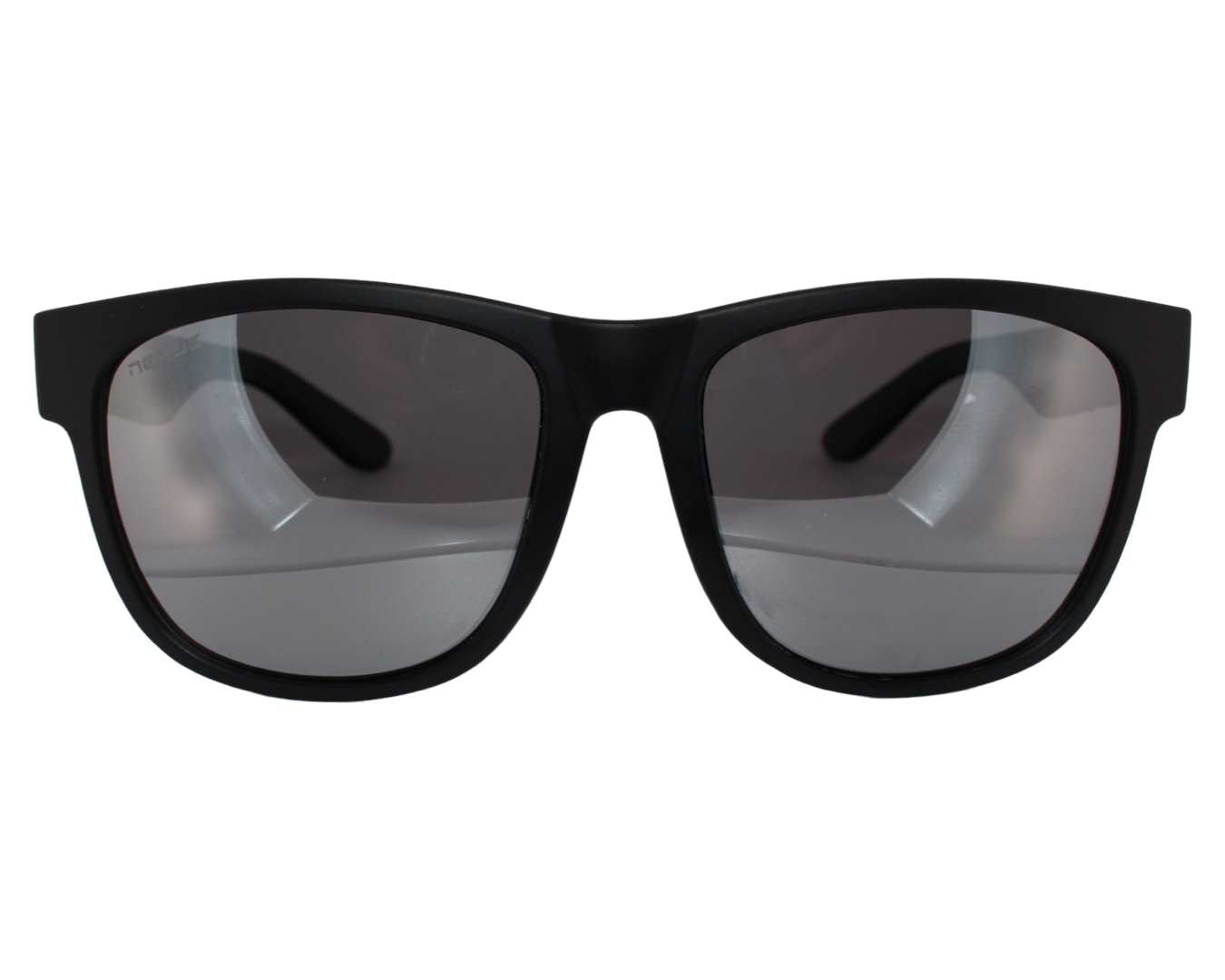 Xander: Matte Black w/ Silver Mirrored Polarized