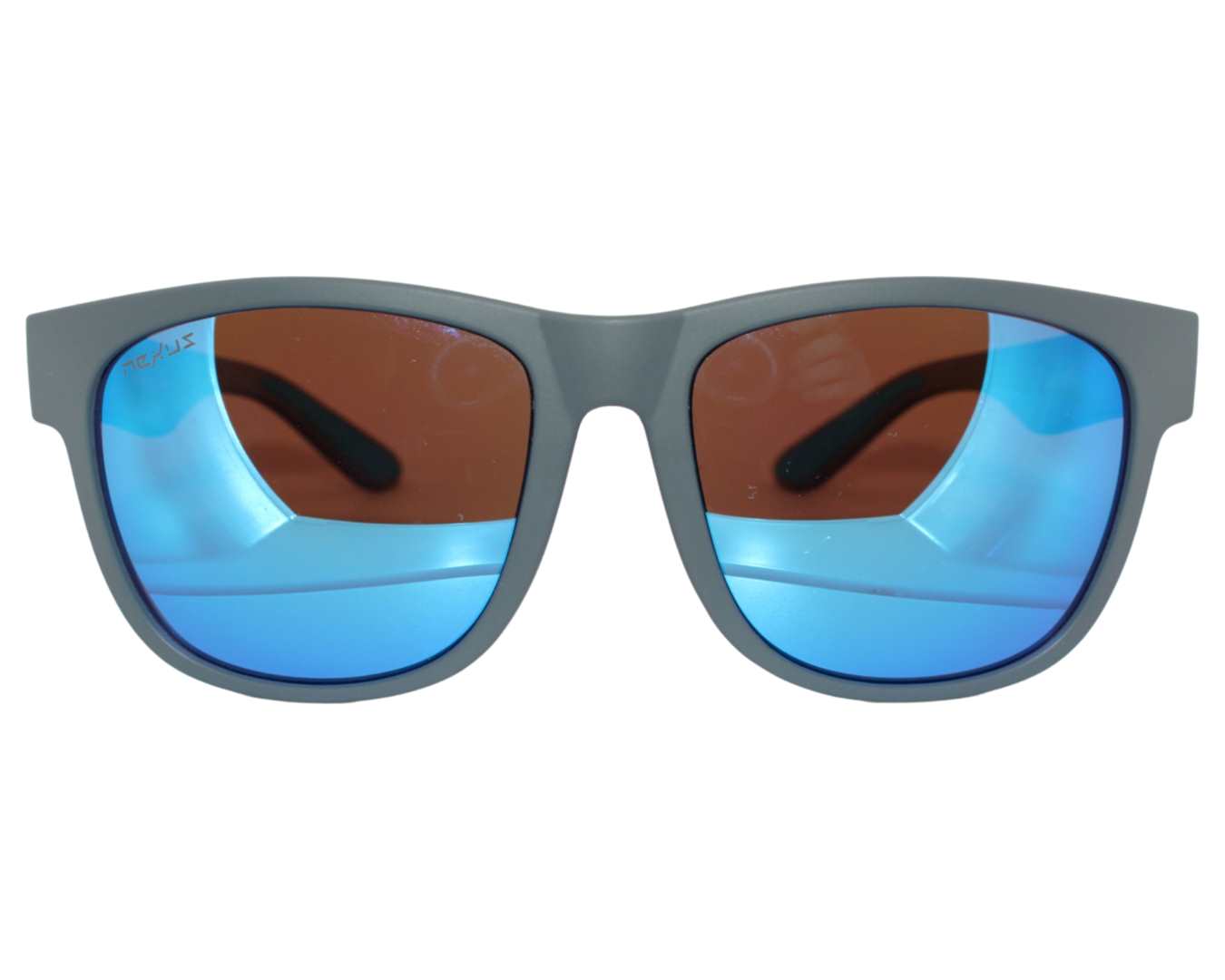 Xander: Matte Carbon w/ Blue Mirrored Polarized