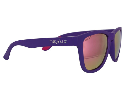 Revel: Matte Purple w/ Pink Mirrored Polarized