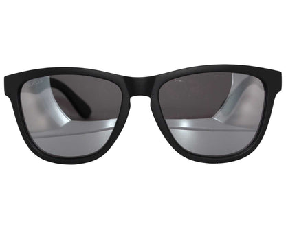 Revel: Matte Black w/ Silver Mirrored Polarized