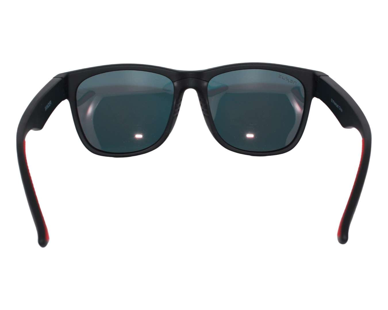 Xander: Matte Black w/ Red Mirrored Polarized