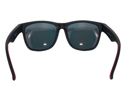 Xander: Matte Black w/ Red Mirrored Polarized