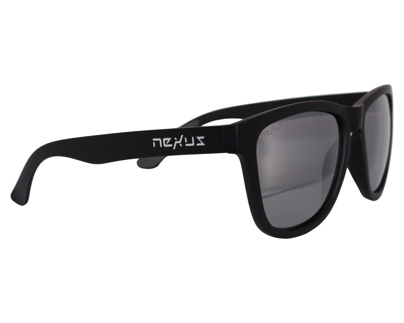 Revel: Matte Black w/ Silver Mirrored Polarized